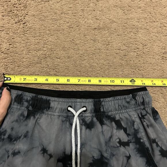 BYLT Premium Basics Mens Med Active Training Shorts Drawstring Lined Cloud Dye - Picture 4 of 7